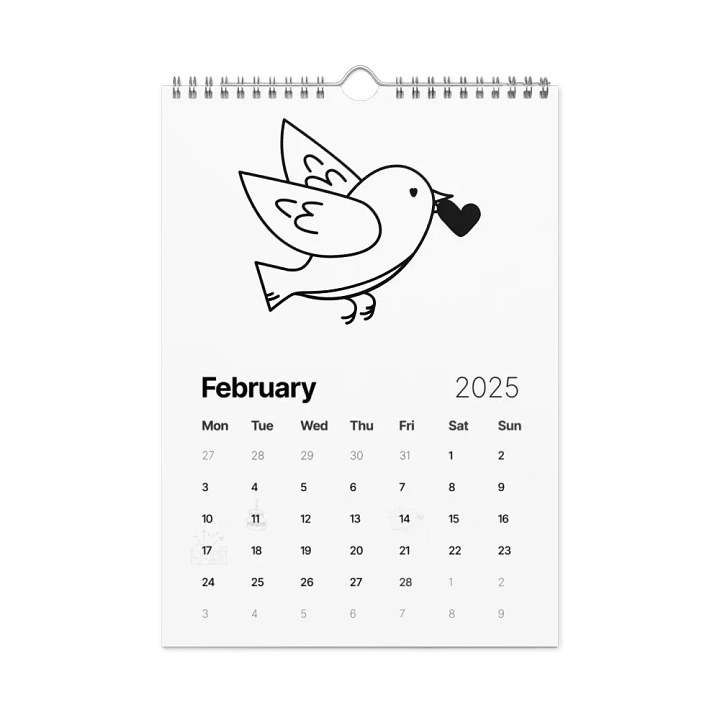 Superchp1 2025 calendar product image (2)