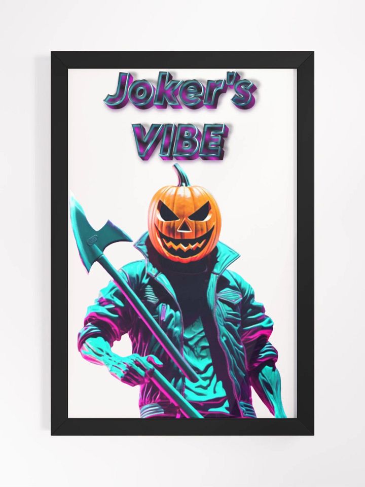 Pumpkin Head CyberPunk Style Poster product image (1)