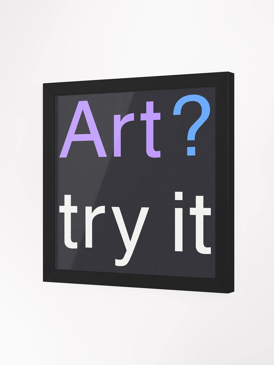 Try Art Framed product image (2)