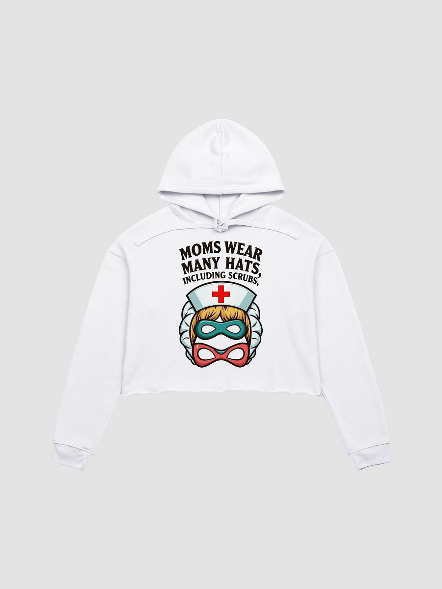Cozy Chic: Bella+Canvas Fleece Crop Hoodie product image (2)