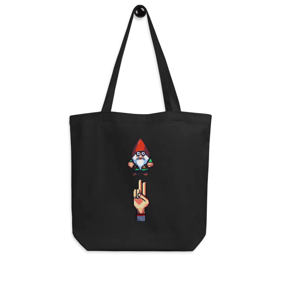 'Finger That Gnome' Tote Bag product image (15)