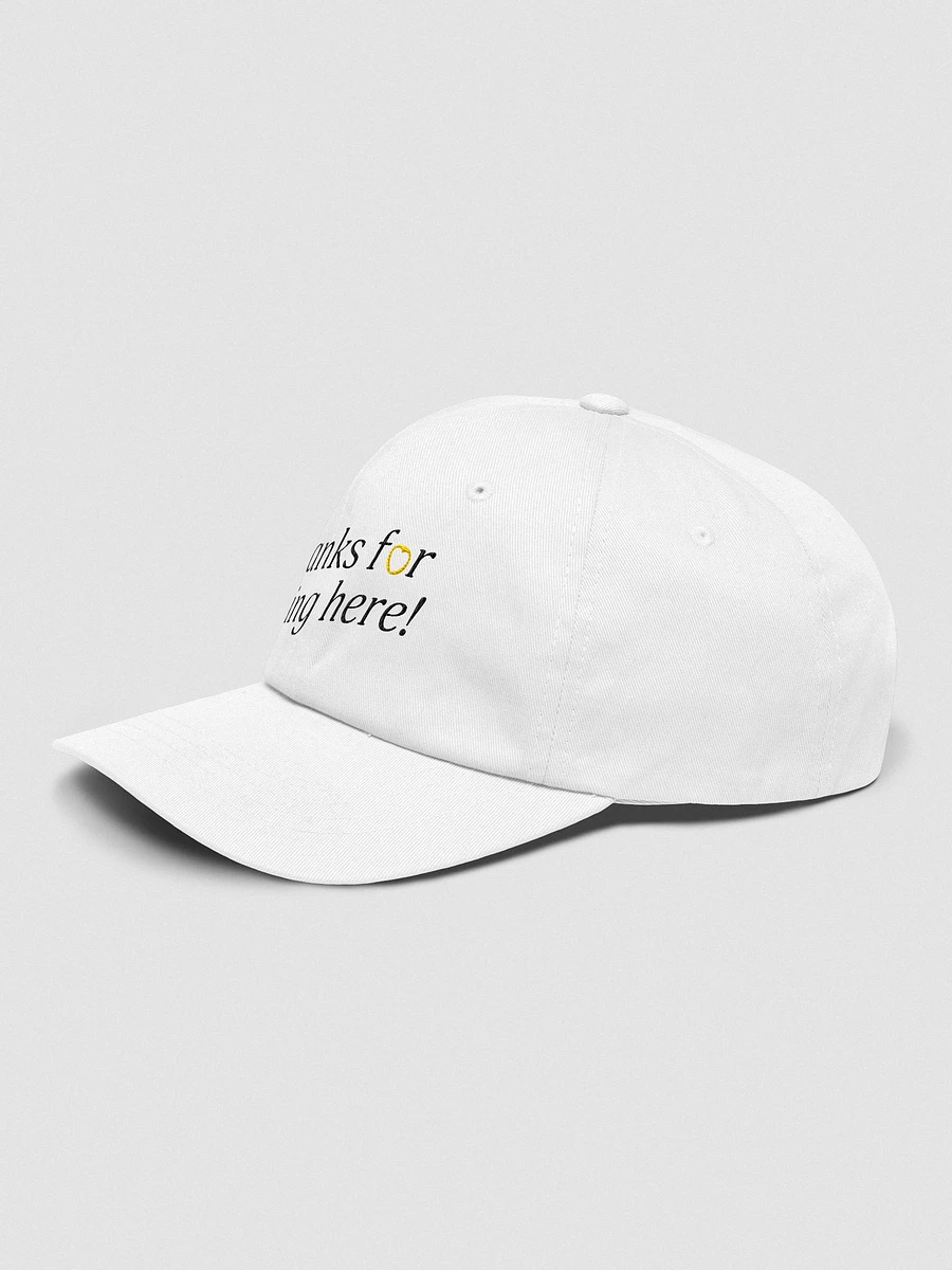 thanks for being here! Hat (Gold) product image (19)