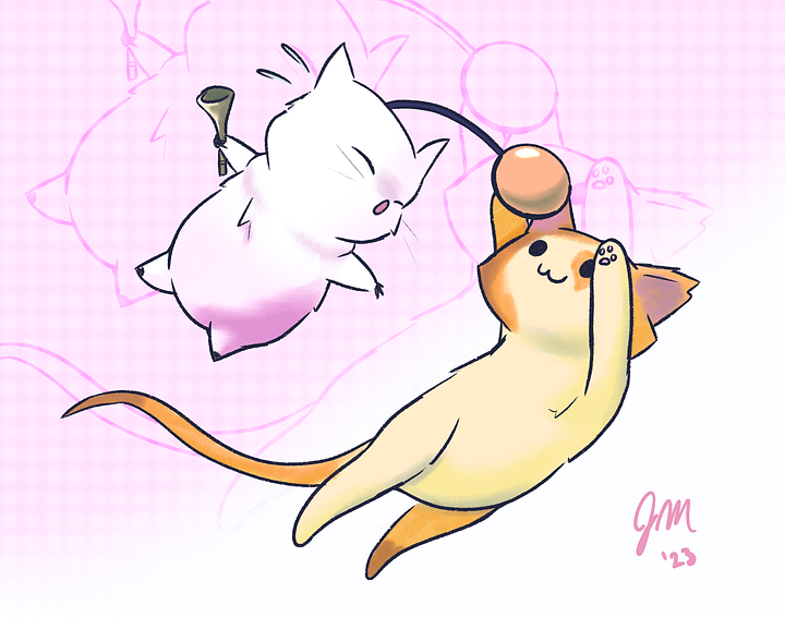 Mellow and Kupo Print product image (1)