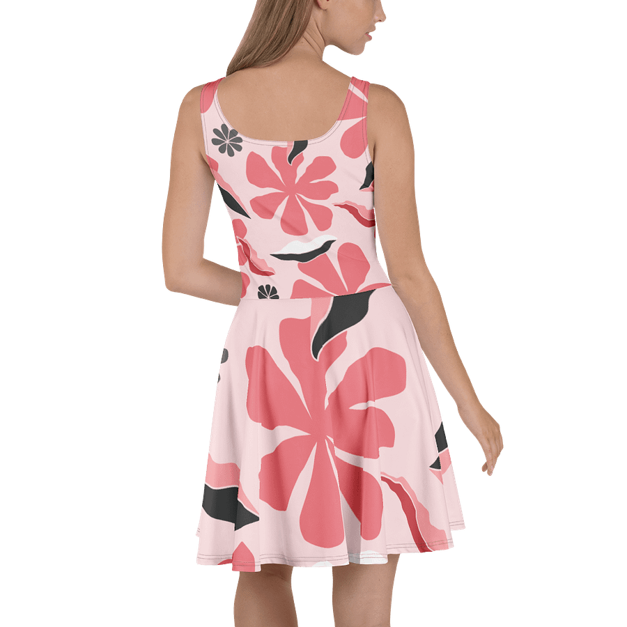 Floral Whimsy Sleeveless Skater Dress Patriot Nedo Boss Brand product image (4)