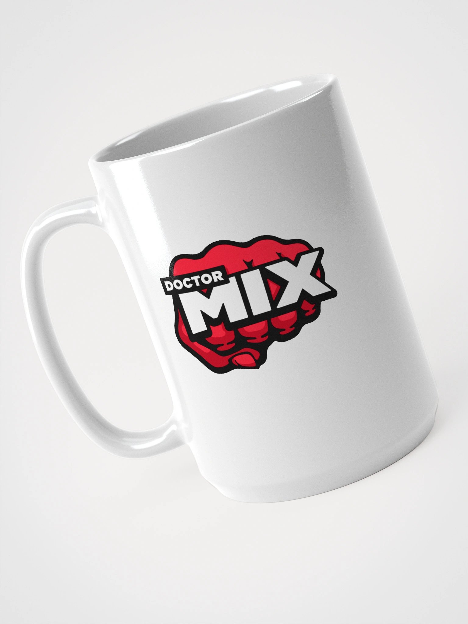 Doctor Mix Logo Mug White product image (4)