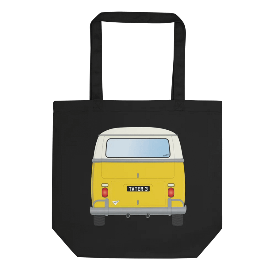Yellow bus Taterwave 3 year Tote bag product image (1)