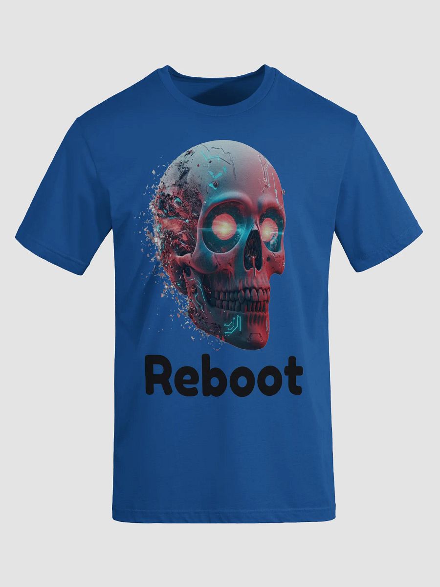 Digital Dystopia Reboot Skull T-Shirt product image (17)