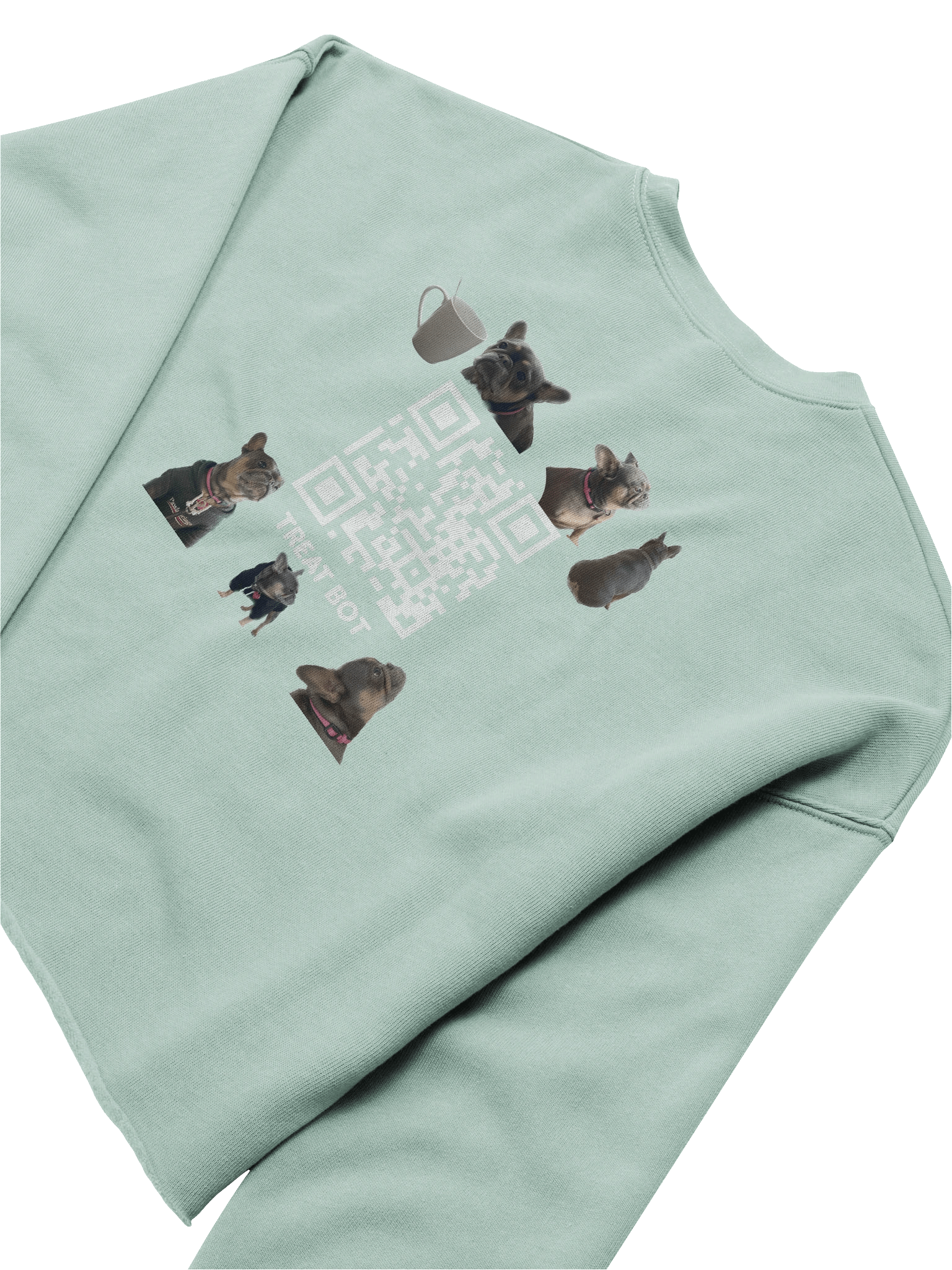 TreatBot OG Crop Top Sweatshirt product image (6)
