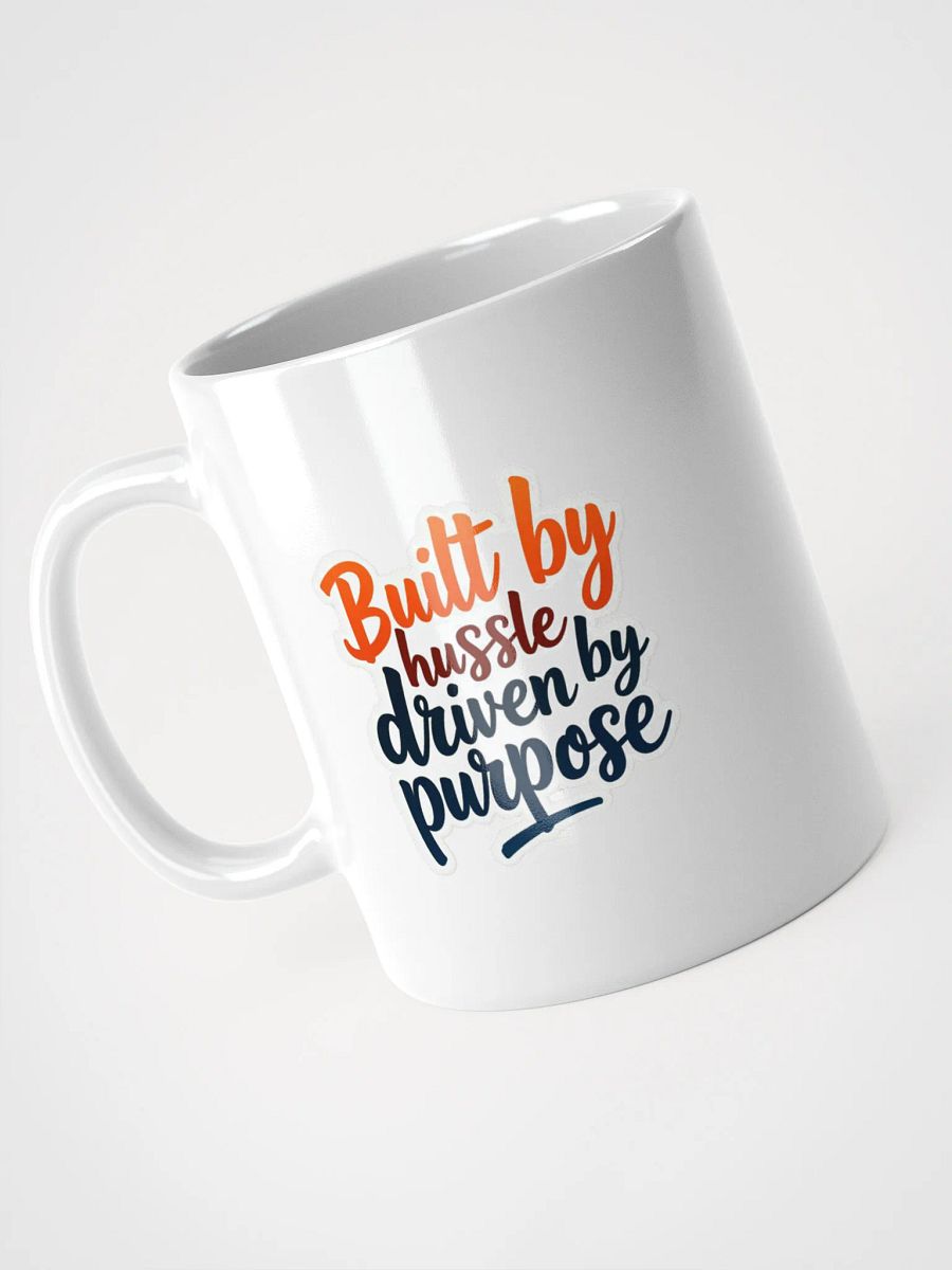 Hustle & Purpose White Mug product image (3)