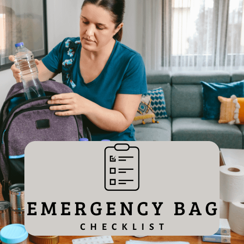 Emergency Bag and Kit Builder Checklist product image (1)