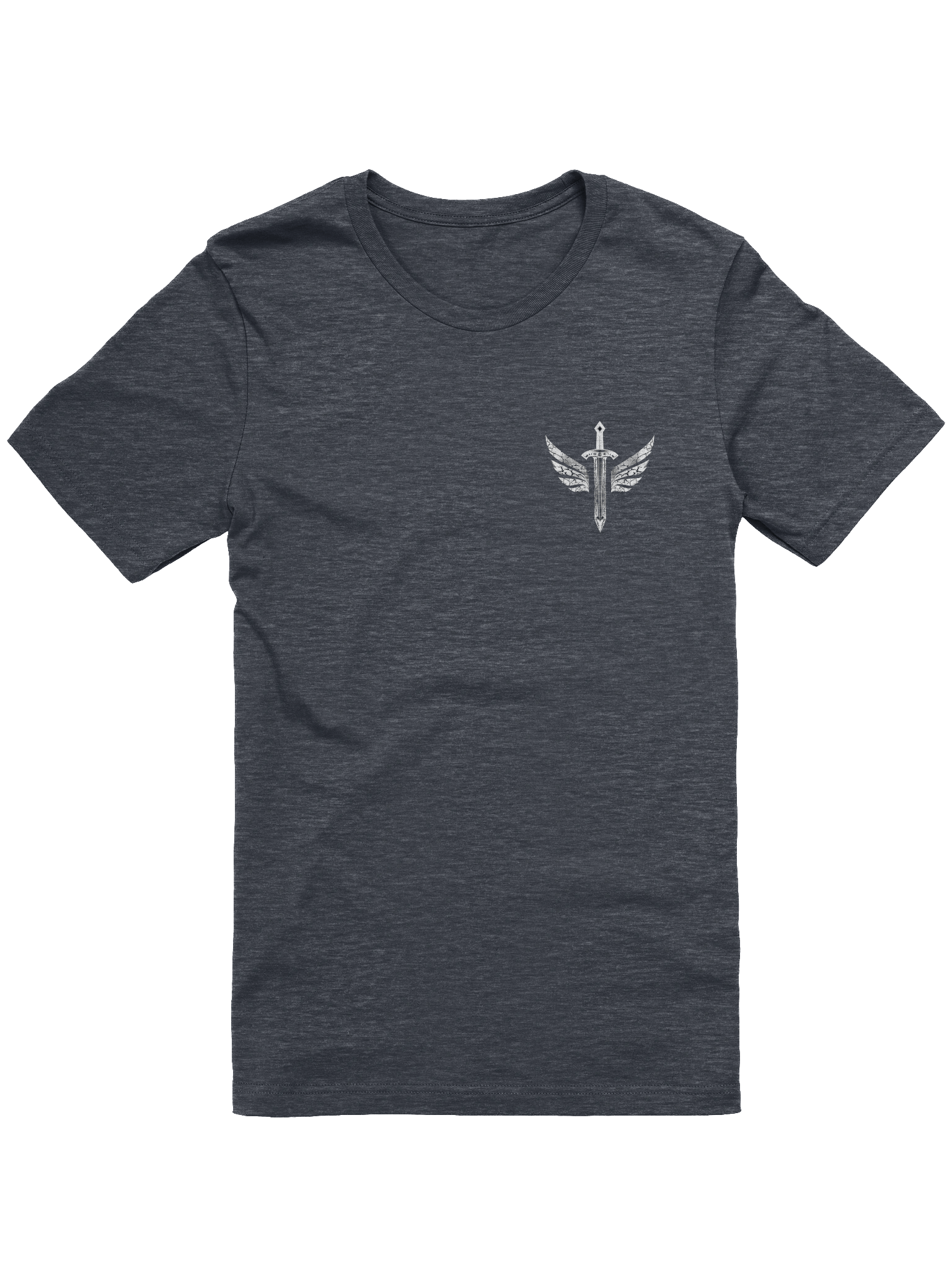 Winged Sword Monochrome T-Shirt product image (1)