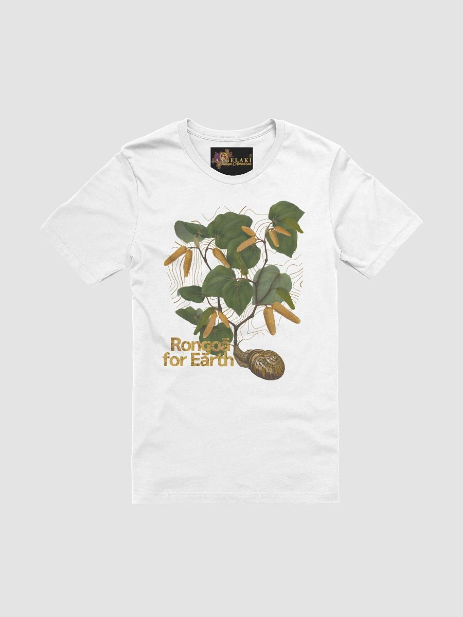 Unisex Rongoa for Earth - Kawakawa and Pupurangi Decolonisation Aotearoa Tee product image (6)
