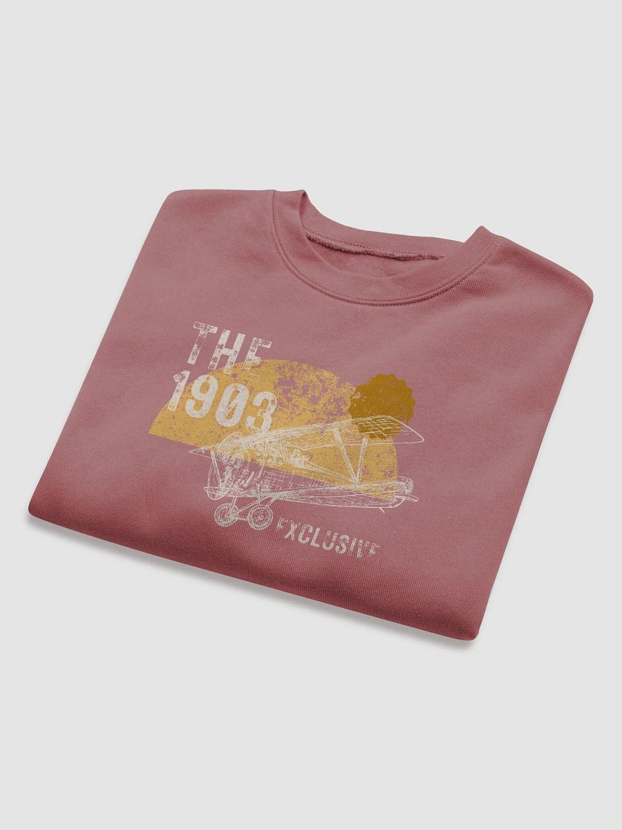 Ladies Cropped Bi Plane Sweatshirt product image (24)