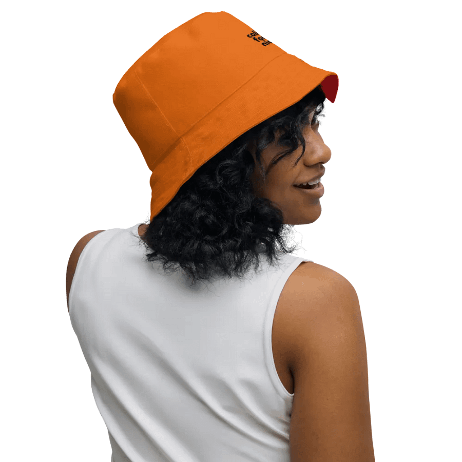 Sunny California Red/Orange Reversible Bucket Hat product image (7)