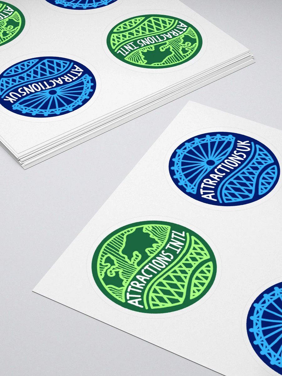 Attractions Logo Stickers product image (4)