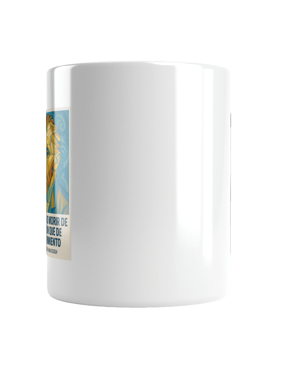 TAZA ultra-premium retrato cubista de van Gogh fusionando post-impresionismo y cubismo product image (18)