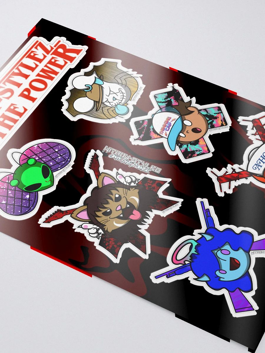Weirder Stuff Collection - Character Sticker Sheet product image (3)
