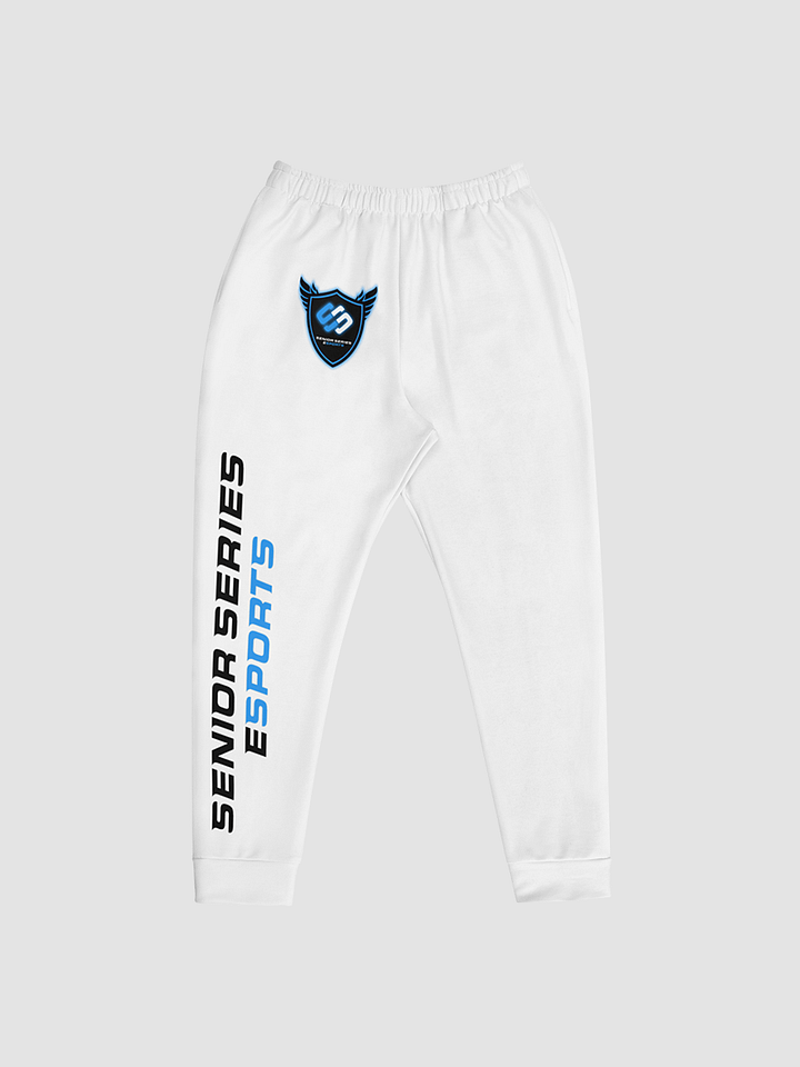 Senior Series Esports Unisex Joggers (White) product image (1)