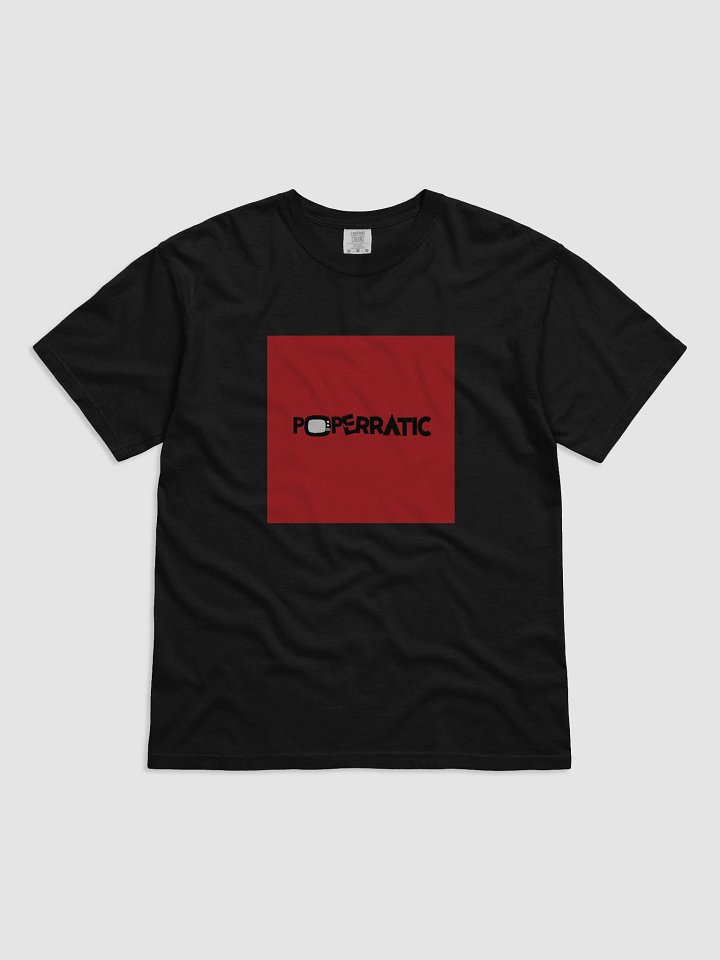Poperratic Red Logo Tee product image (5)