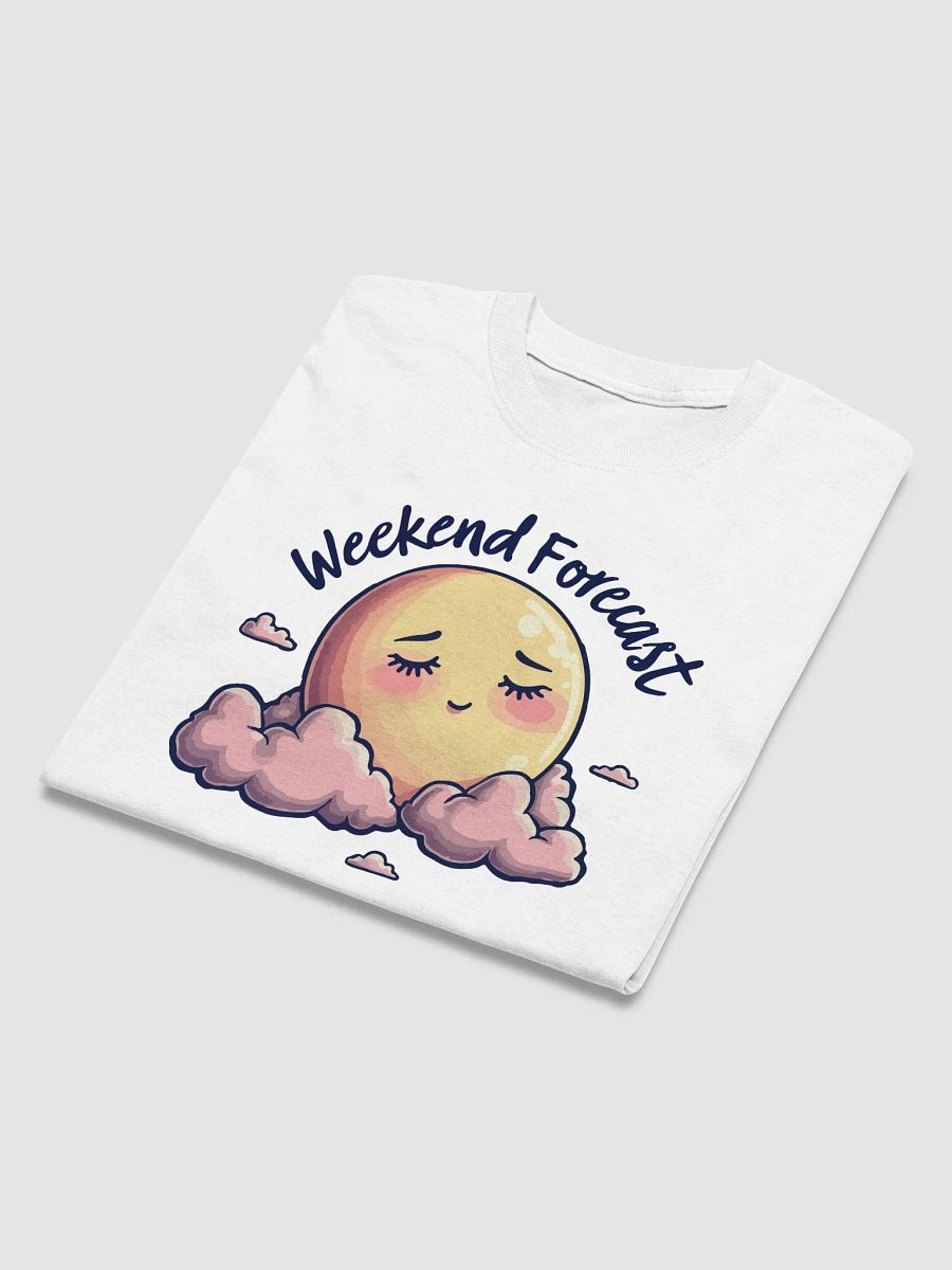 Weekend Forecast: 100% Chance of Naps T-Shirt product image (34)