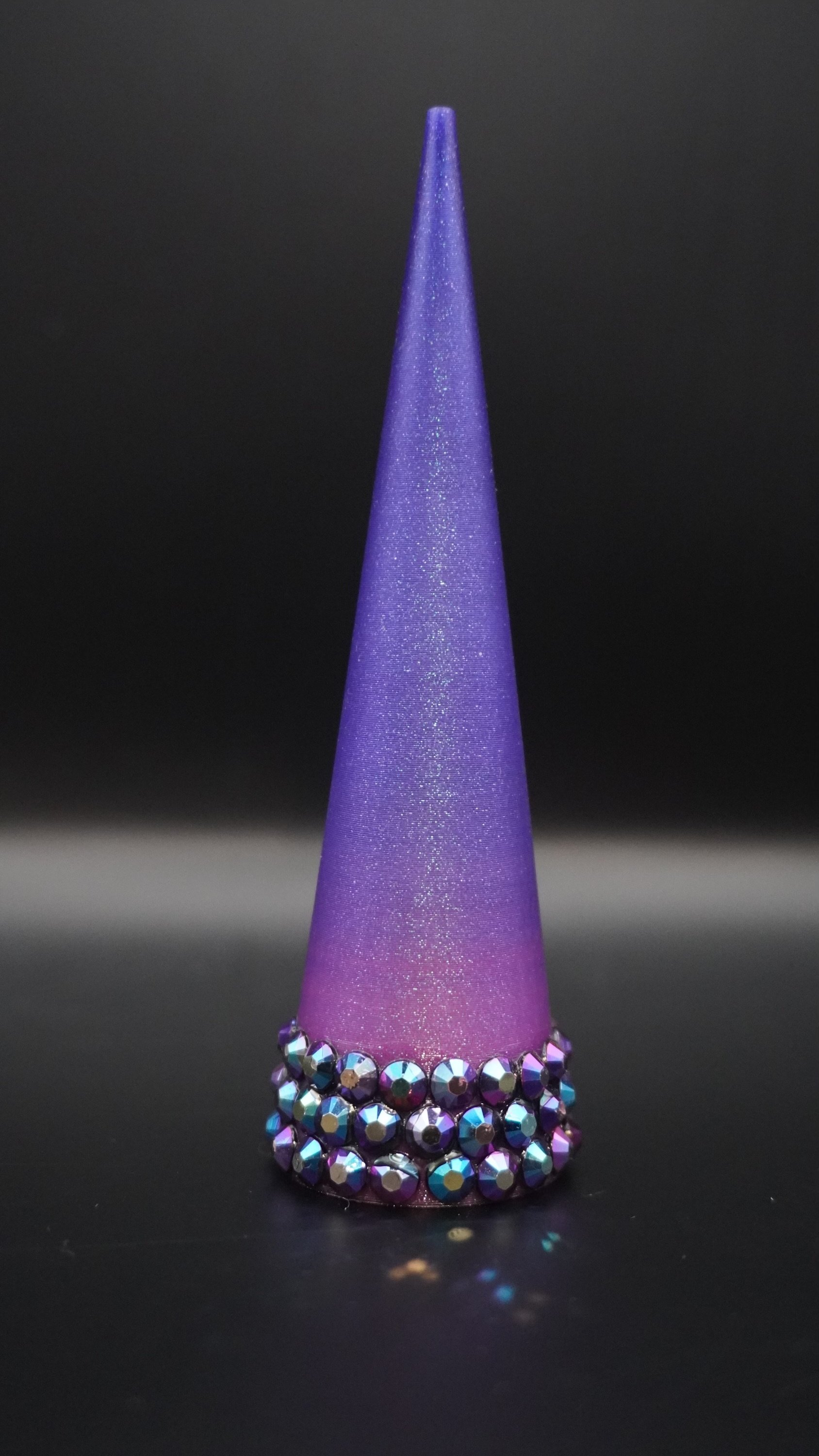 Midnight Purple 3d Printed Ring Cones product image (2)