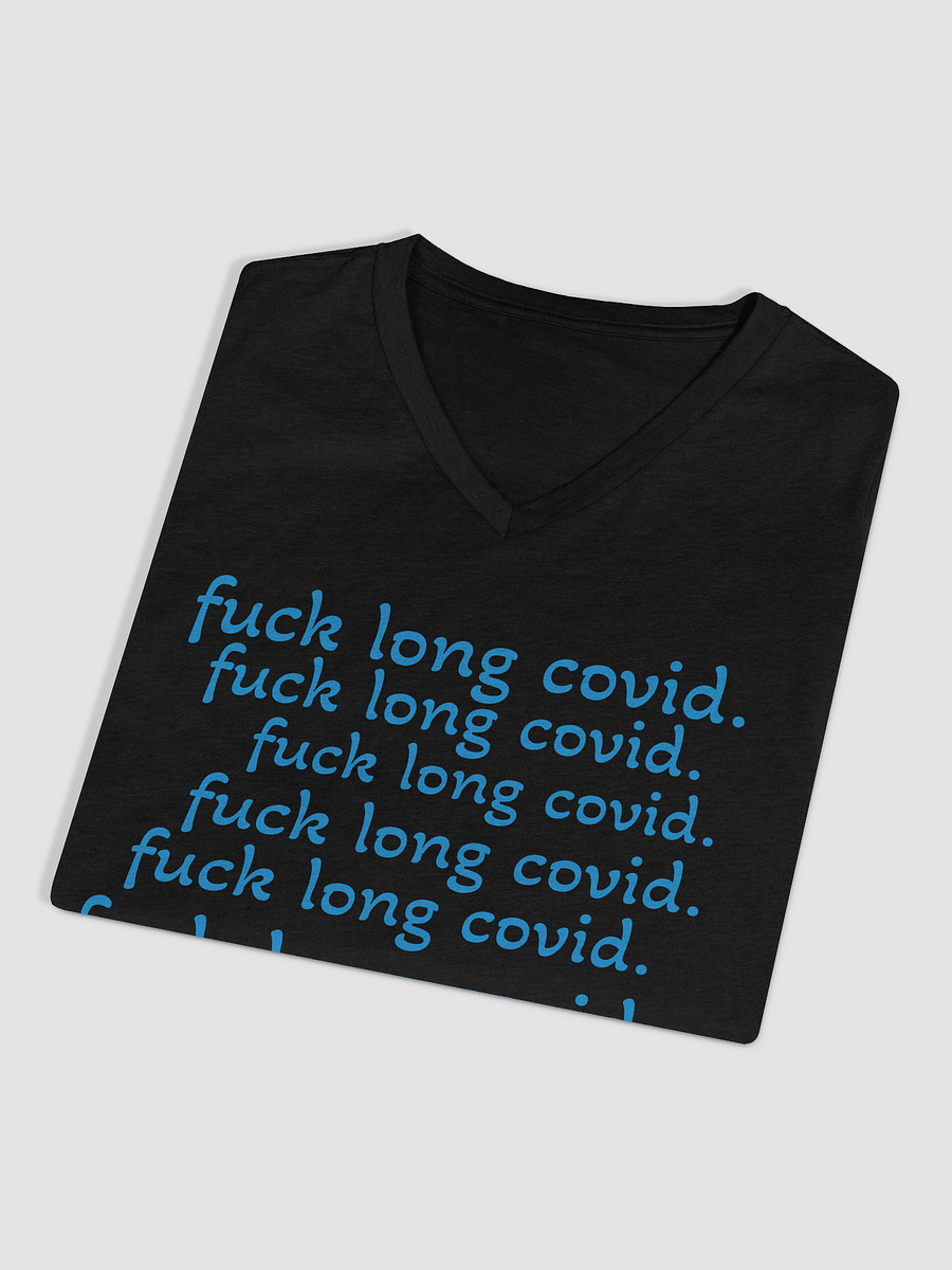 F*ck Long Covid Relaxed V-Neck Tee product image (38)