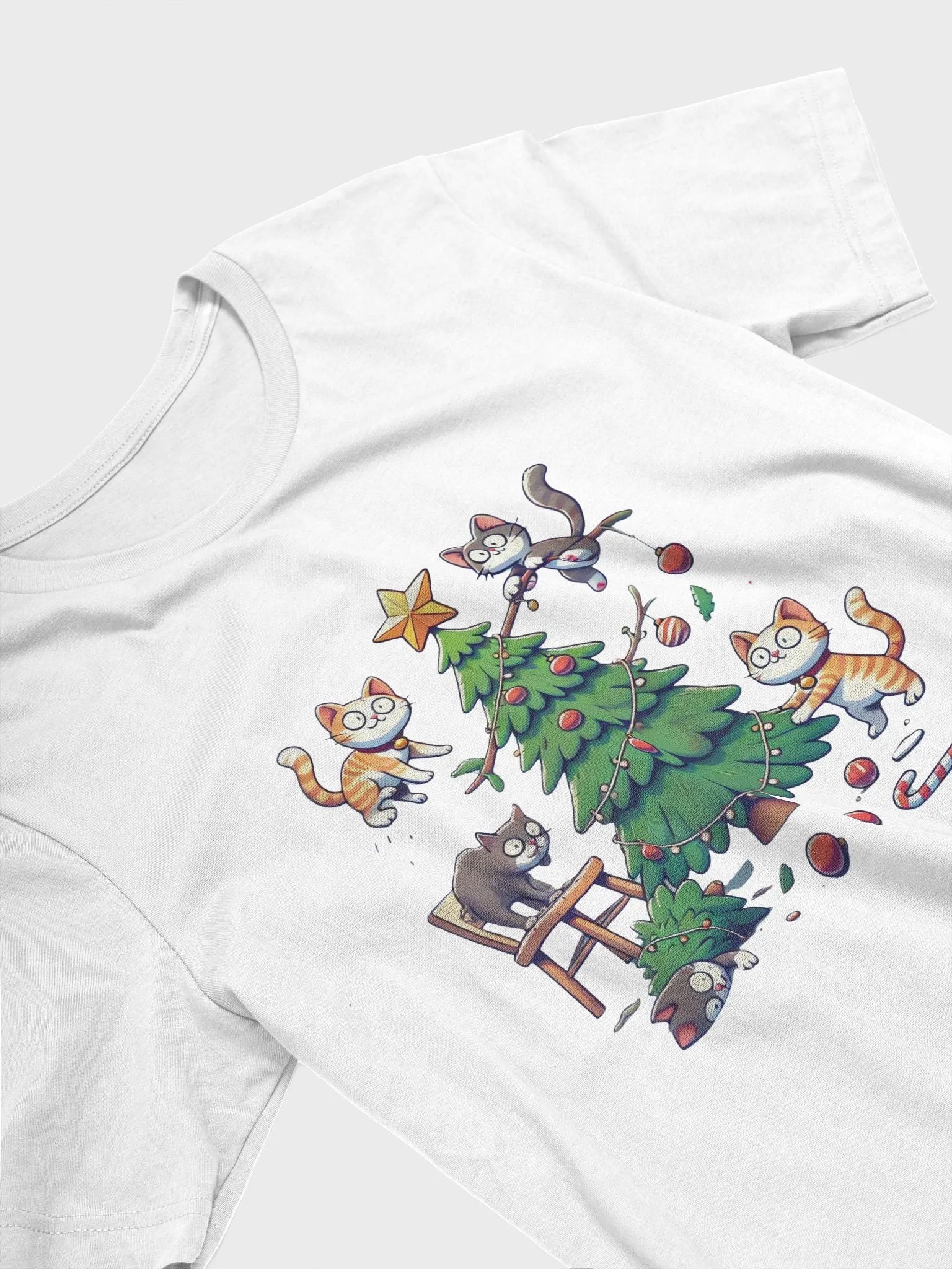 Cats & Christmas Chaos T-Shirt product image (94)