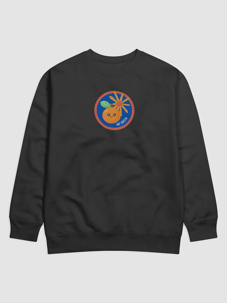 Me Gusta Orange Badge Sweatshirt product image (1)