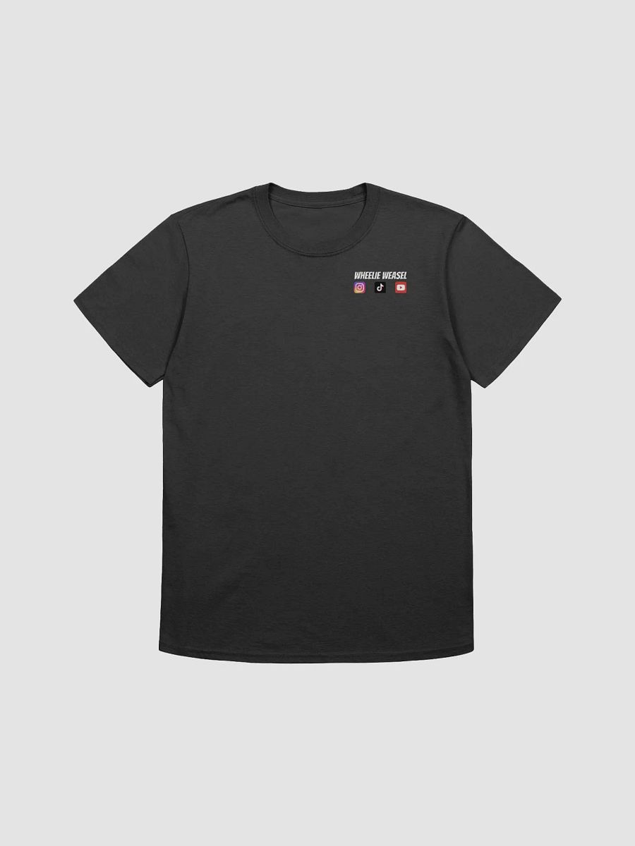 Rose Stencil Wheelie Weasel T-Shirt product image (1)