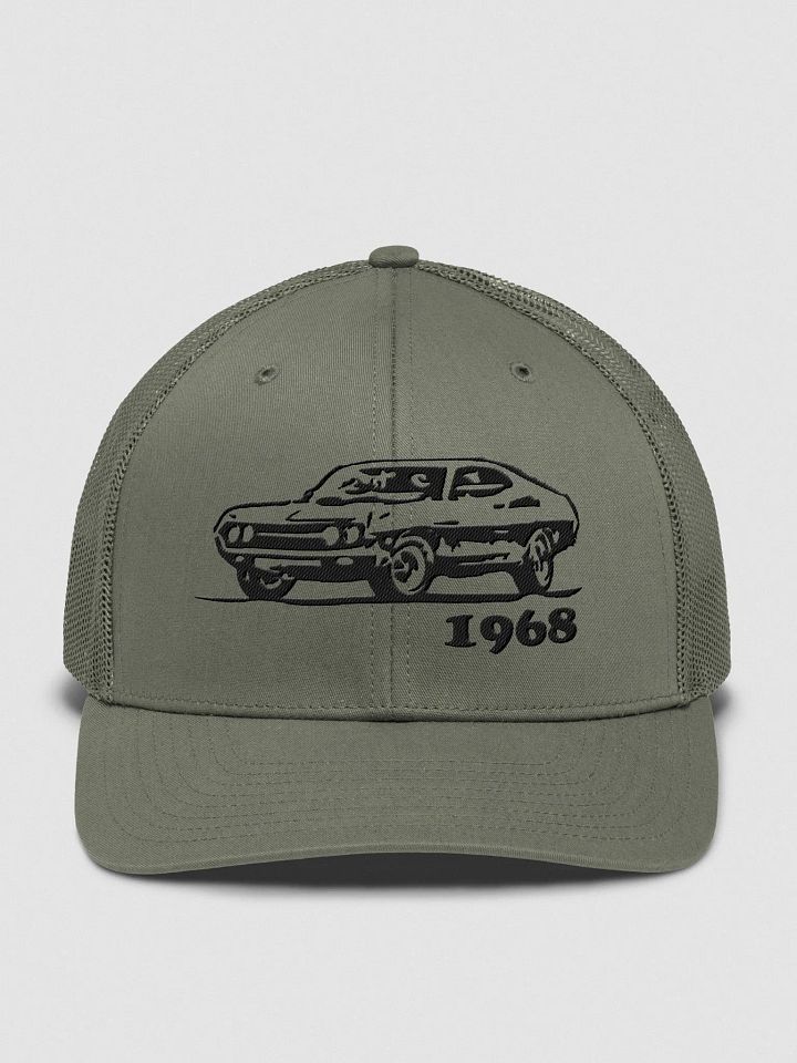 Embroidered 1968 American Muscle Car Trucker Hat product image (1)