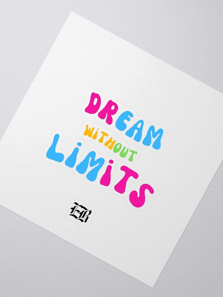 Dream without Limits Sicker product image (5)
