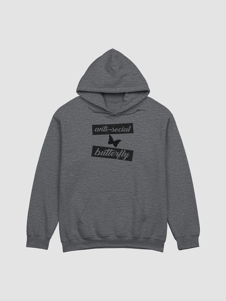 Anti-social butterfly - hoodie product image (4)