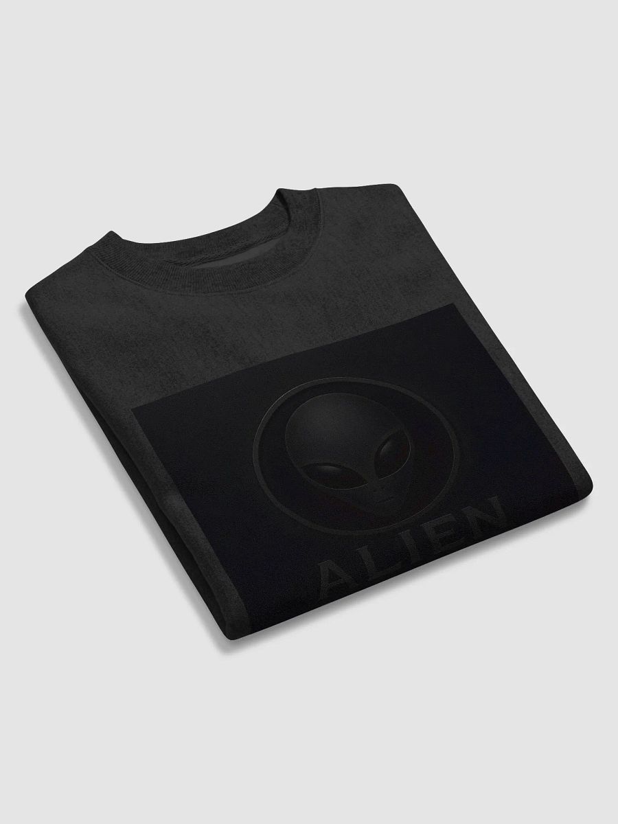 black on black Alien Society Champion Sweatshirt product image (5)