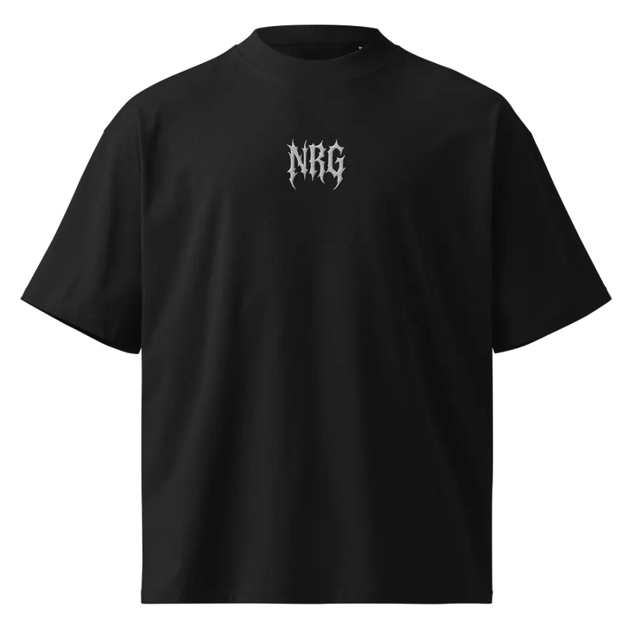 NRG Grunge Logo Oversized Tee (Embroidered Logo) product image (2)