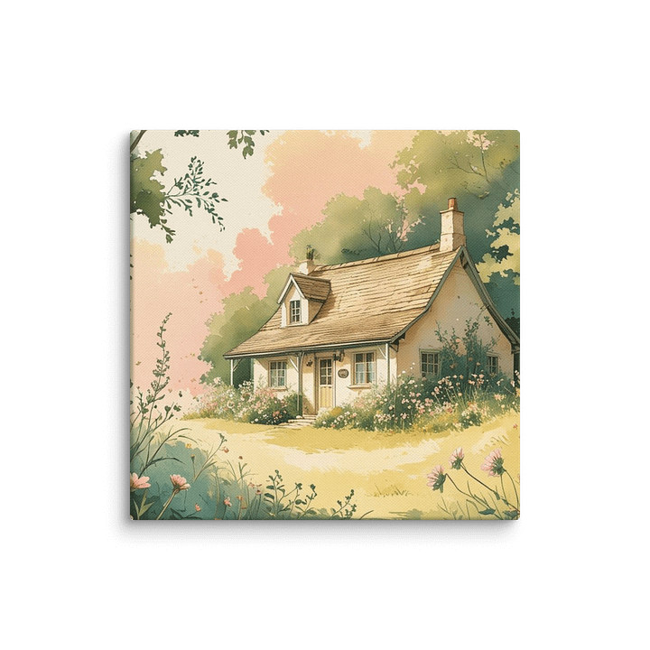 Tranquil Thatched Canvas product image (1)