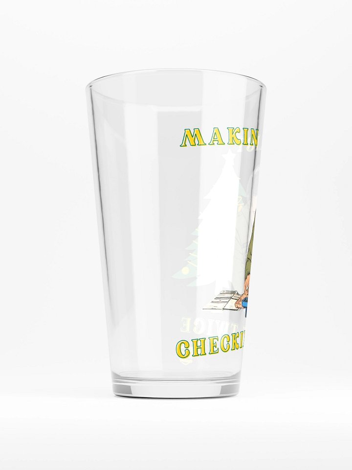 Makin a List Shaker Pint Glass product image (2)