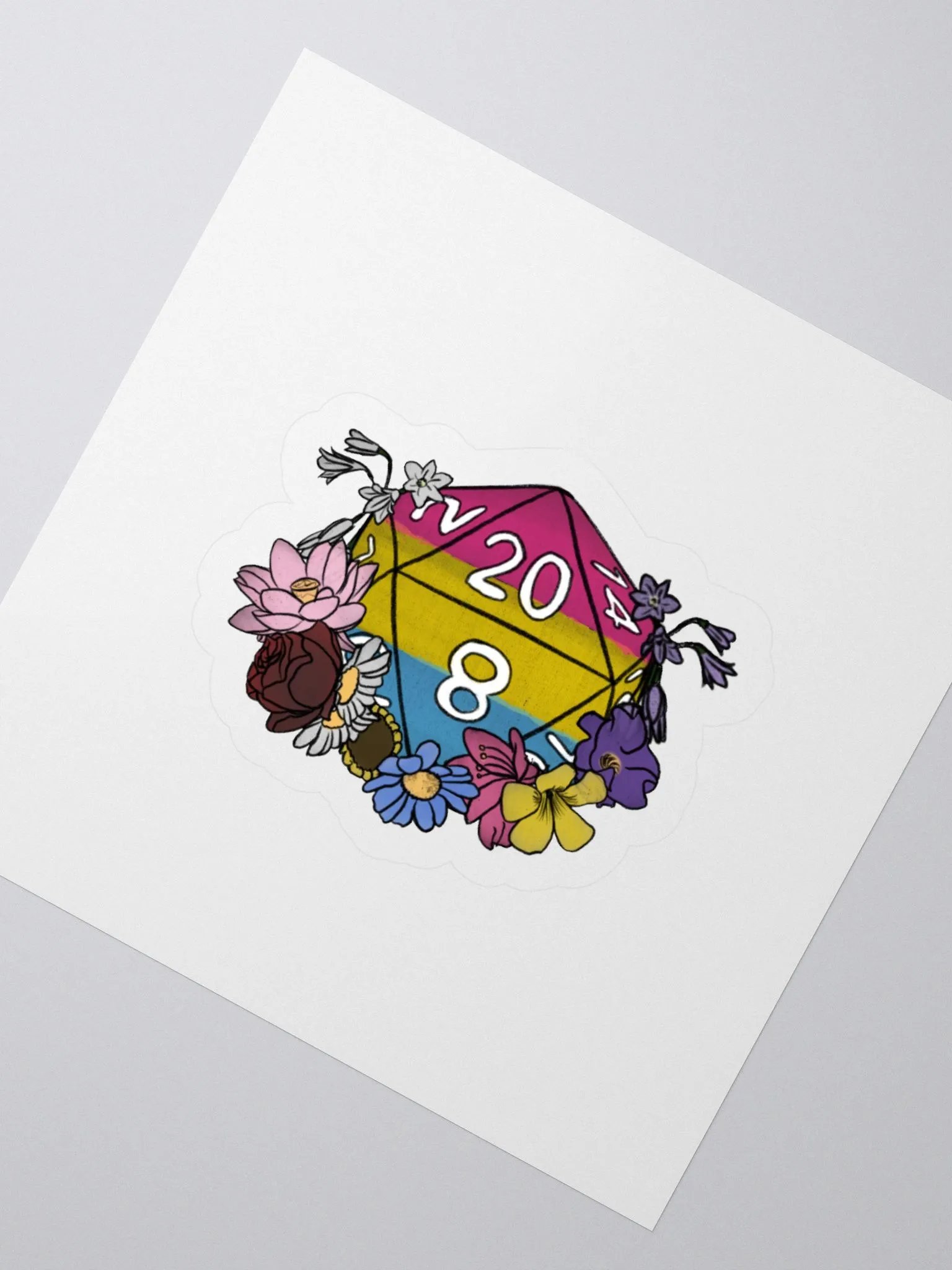 DnD Inspired Pride - Sticker - Pan product image (2)