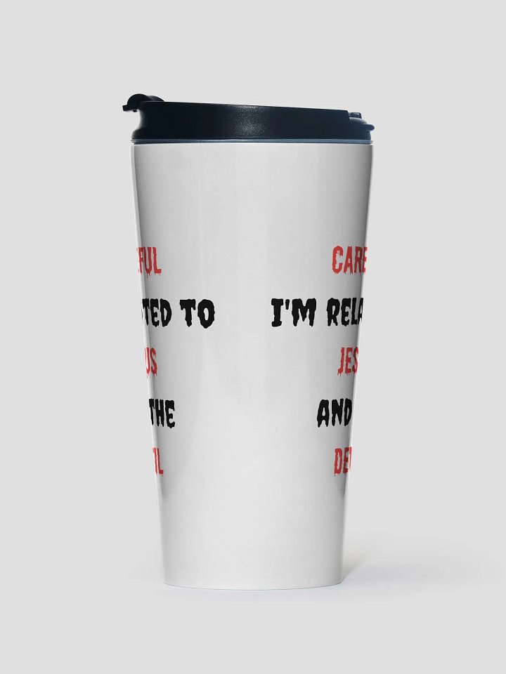 Related to Jesus and the Devil Stainless Steel Travel Mug product image (1)