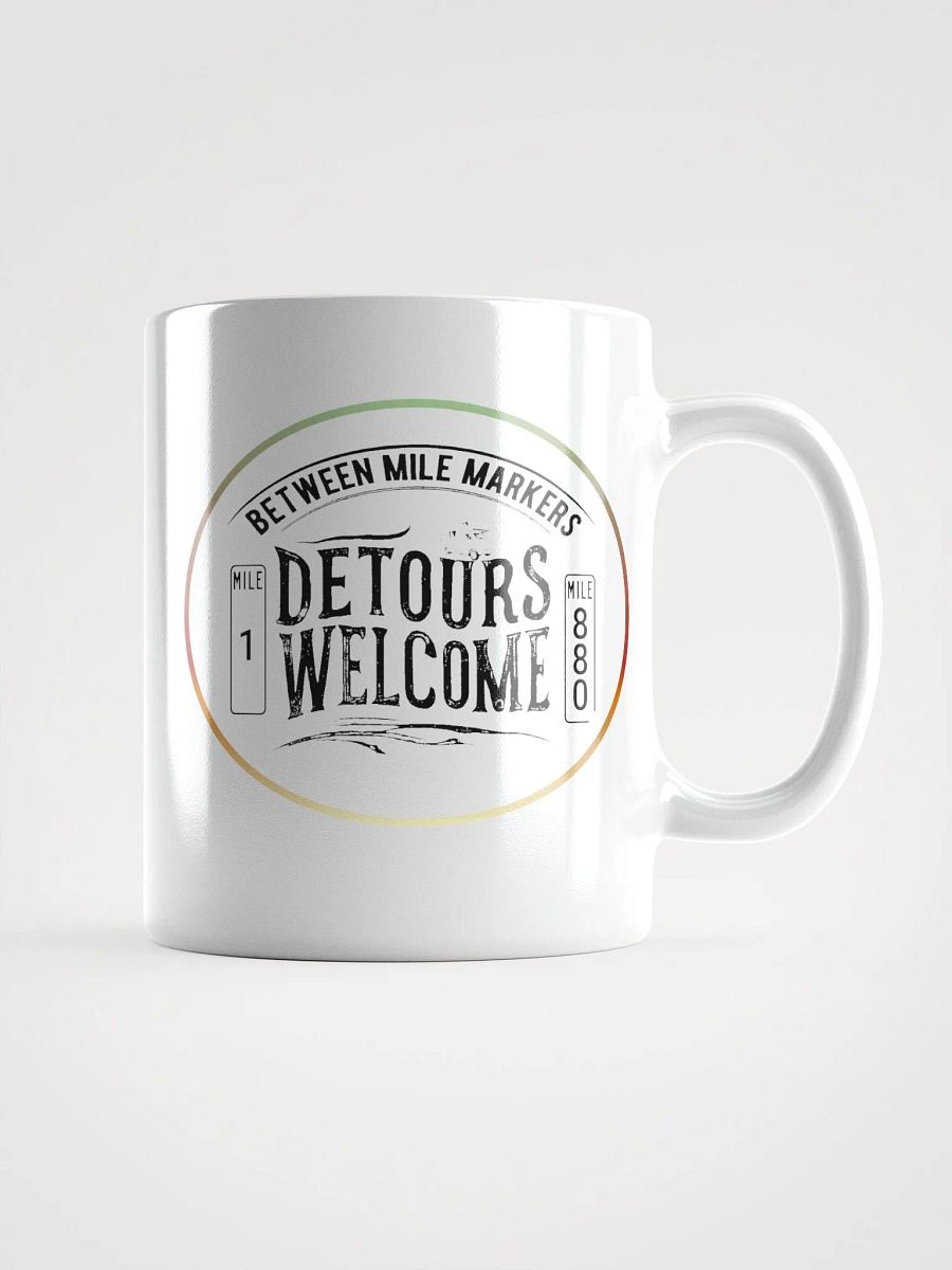Detours Welcome White Coffee Mug product image (2)