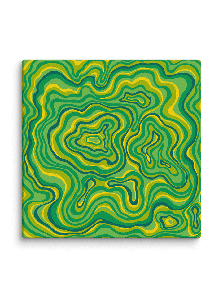 Topographic Tranquility Canvas - Stone No. 3 product image (91)