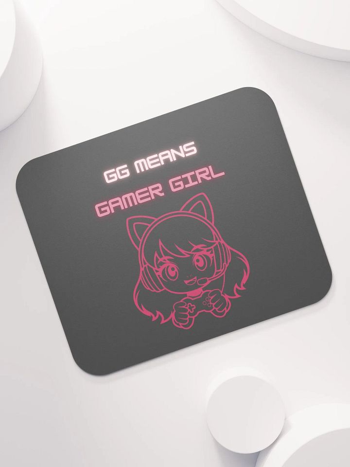 🎮 Gamer Girl Mouse Pad – Precision, Power & Pink Vibes! 💖 product image (1)