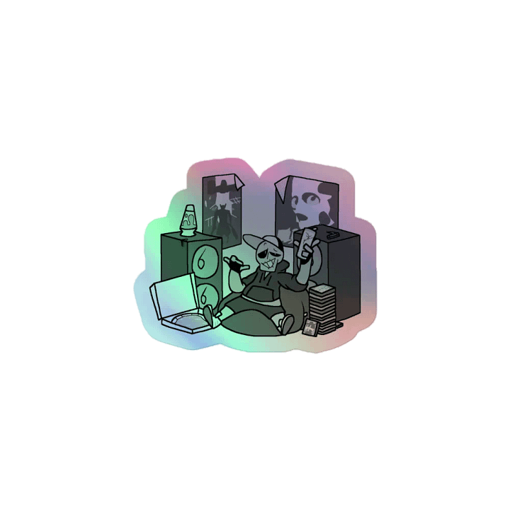 THE PAD HOLOGRAPHIC STICKER product image (1)