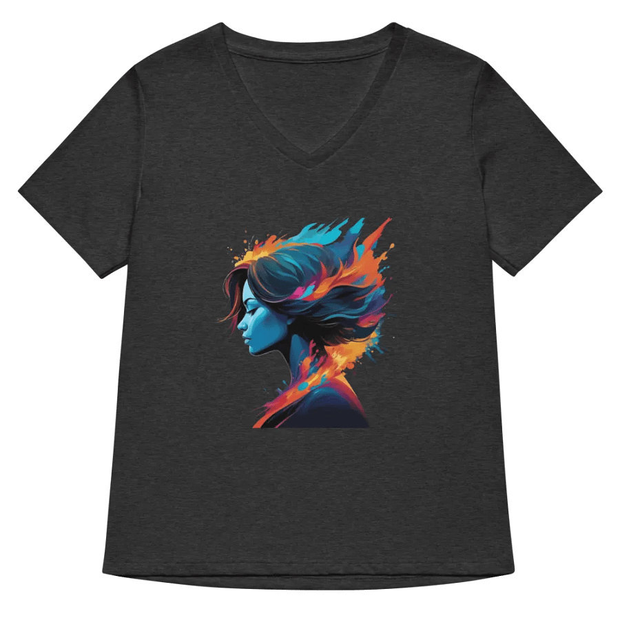 Bella+Canvas Women's Relaxed V-Neck T-Shirt product image (6)