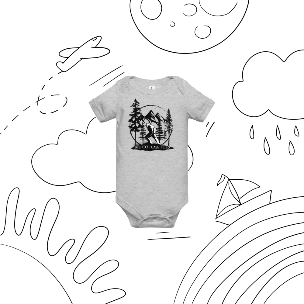 BIGFOOT CASE FILES LOGO BABY ONSIE product image (3)