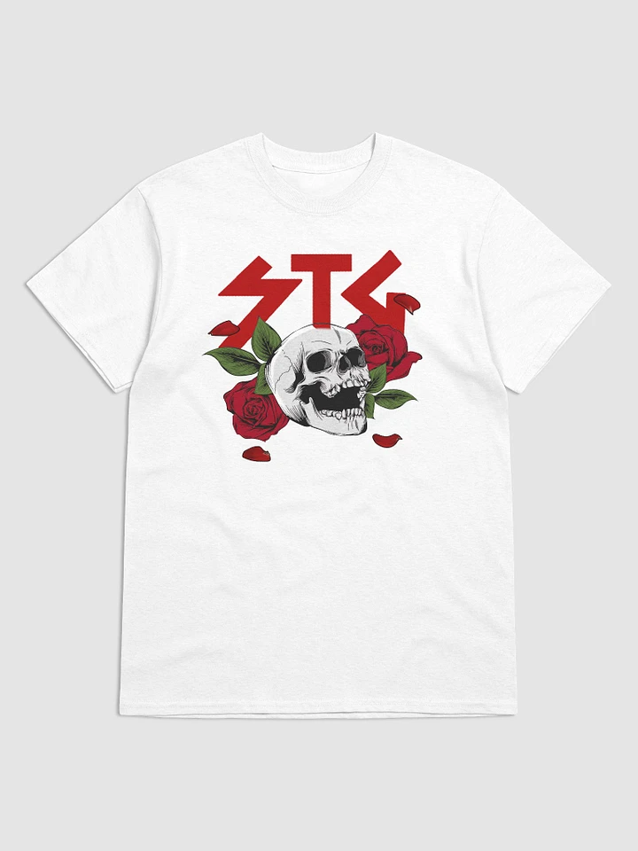 STG Rough Rose T-Shirt (WHITE) product image (1)