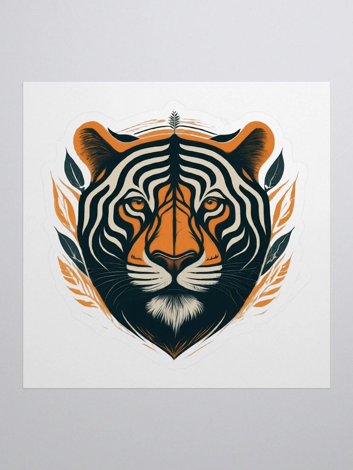 Tiger Stripes Kiss Cut Stickers product image (1)