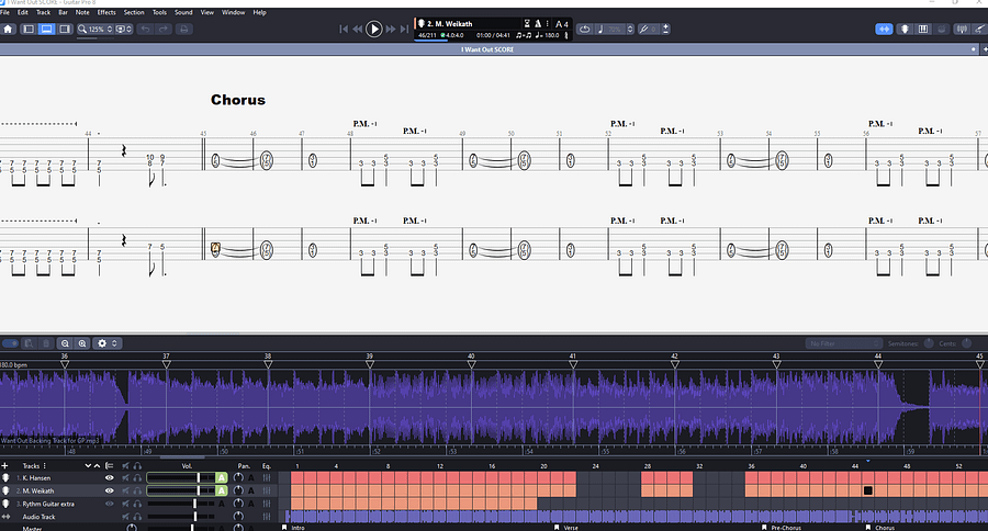 I Want Out PDF TAB + Backing Track MP3 product image (3)