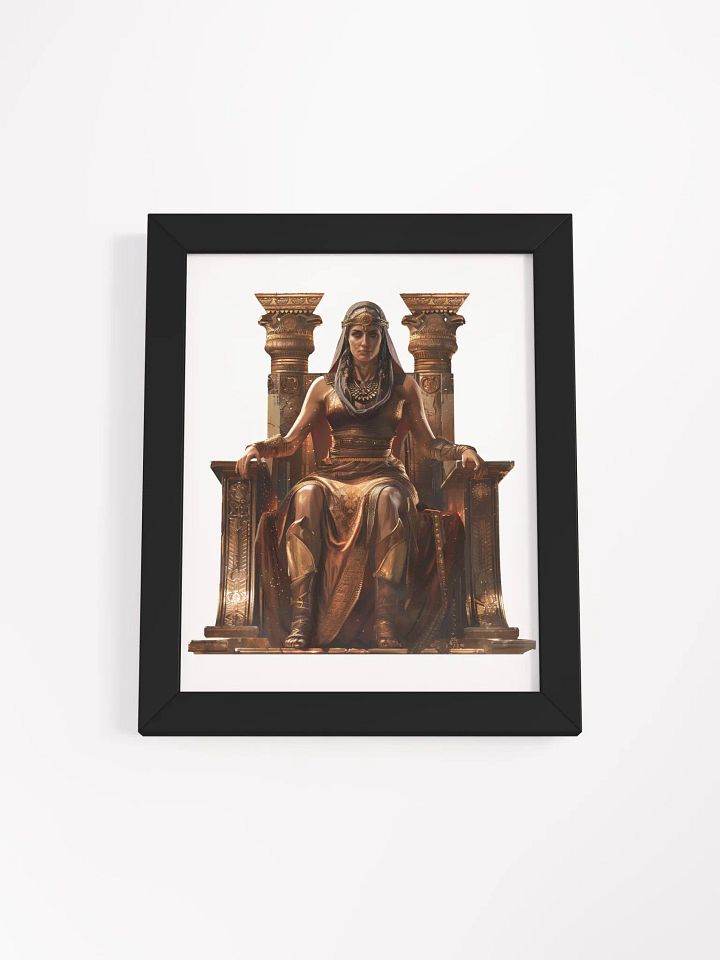 Hera - The Queen of the Gods in Greek Mythology Framed High-Quality Matte Poster product image (1)