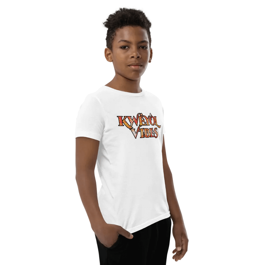 Vibrant KWÉYÒL VIBES Youth T-Shirt product image (69)