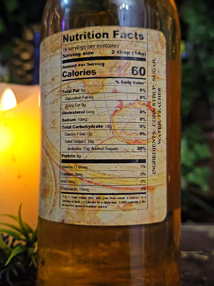 The Armored Kingdom Gourmet Peach Syrup (8oz) product image (5)